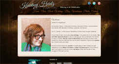Desktop Screenshot of kourtneyheintz.com