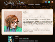 Tablet Screenshot of kourtneyheintz.com